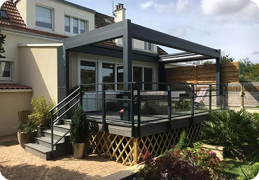 Pergola toile retractable à Caen