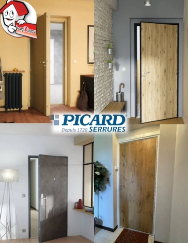 Installez votre porte d’entrée Logikinov by Picard Serrures en Normandie