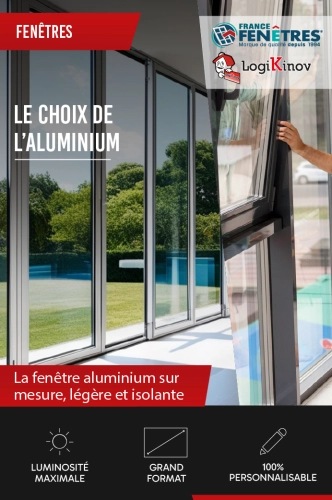 Rénovation de fenêtre en Normandie : faites le choix de la fenêtre aluminium