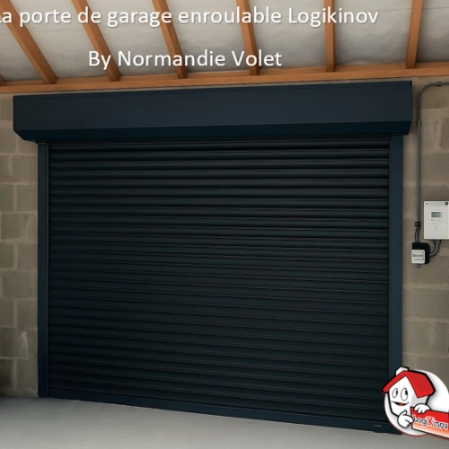 Gagnez de la place avec une porte de garage enroulable en Normandie