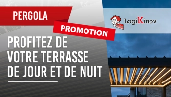 Zoom sur la pergola B160 : profitez d'une promo LED offerte !