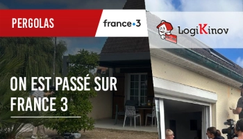 Menuiserie en Normandie : les pergolas Logikinov sur France 3