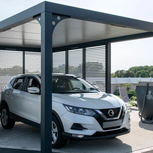 Protégez vos voitures en Normandie grâce aux carports Logikinov 
