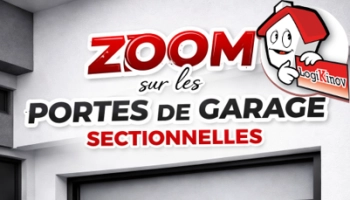 Installer une porte de garage sectionnelle en Normandie avec Logikinov