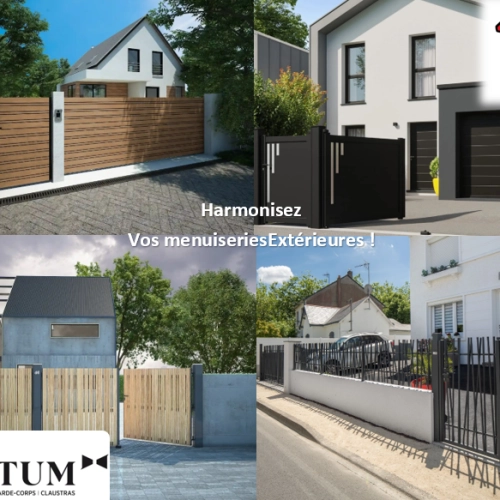 Installez l’ensemble portail et portillon Kostum avec Logikinov en Normandie