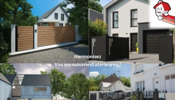 Installez l’ensemble portail et portillon Kostum avec Logikinov en Normandie