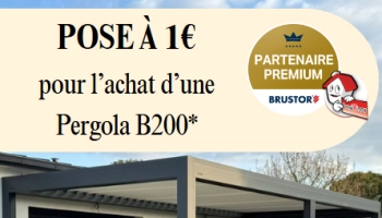 Votre pergola bioclimatique à Caen et en Normandie : la pose à 1 € chez Logikinov