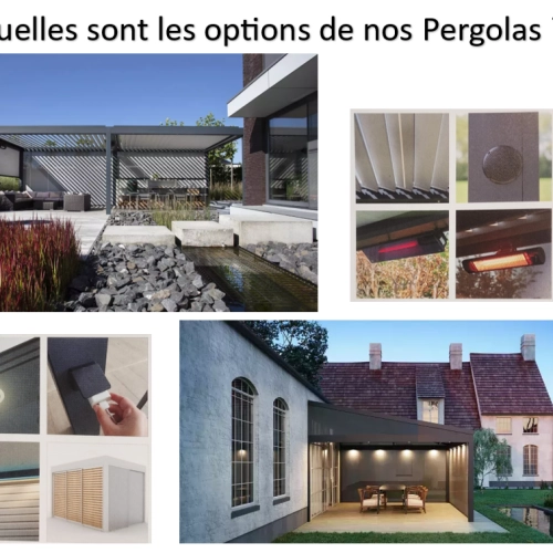 Quelles options choisir pour ma pergola ? 