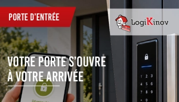 Serrure connectée en Normandie : passez à la porte d'entrée intelligente