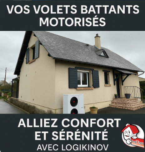 Simplifiez votre quotidien avec des volets battants motorisés