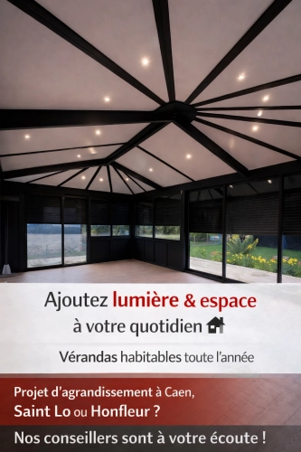 Installer une véranda Soko à Caen et en Normandie avec Logikinov