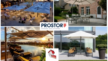 En savoir plus - Zoom produit : découvrez notre gamme de parasols Prostor  - Vérandas et Pergolas en Normandie