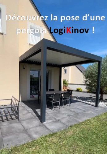 Passez une journée sur un chantier de pose de pergola avec Logikinov !