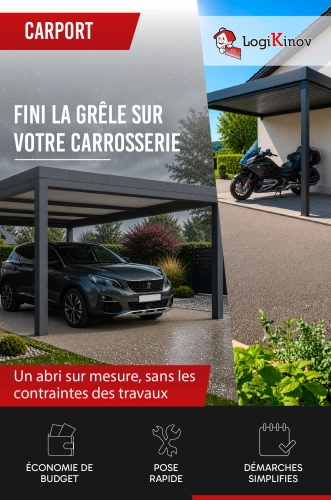 Carport : comment protéger sa voiture sans garage en Normandie ?