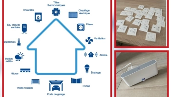 En savoir plus - Manipulez à distance votre store banne, BSO, vos volets, votre porte de garage, porte d’entrée, avec la Box Domotique Logikinov - Vérandas et Pergolas en Normandie