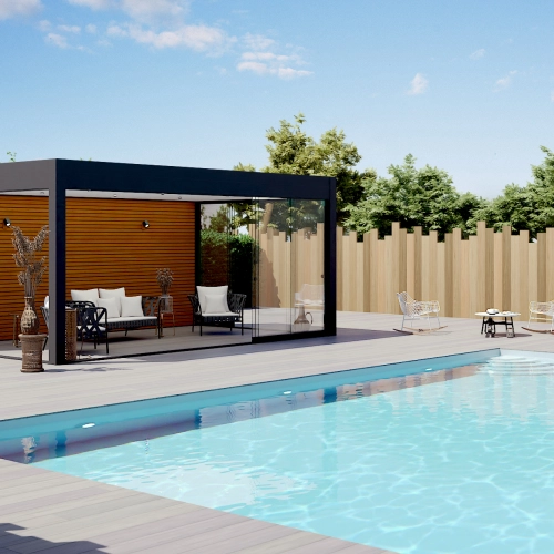 Zoom produit : le pool house by ©SOKO