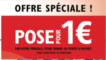 En savoir plus - Offre promotionnelle : la pose de pergola, store et porte d’entrée à 1 € ! - Vérandas et Pergolas en Normandie