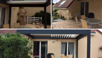 En savoir plus - Profitez de votre extérieur avec une Pergola à lames orientables et rétractables  - Vérandas et Pergolas en Normandie