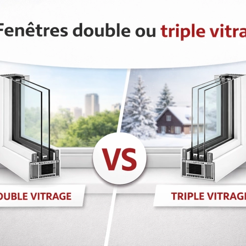 Fenêtres double ou triple vitrage : quel est le meilleur choix en 2026 avec Logikinov ?