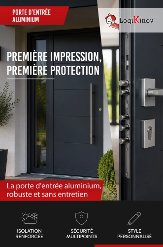 Pourquoi choisir la porte d’entrée aluminium  en Normandie ?