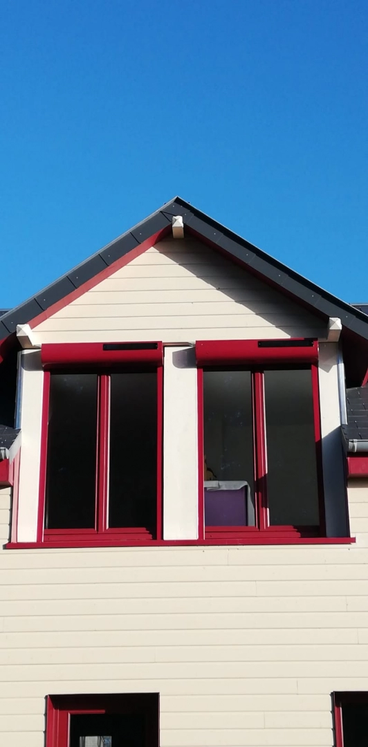 volets roulants en façade en Normandie