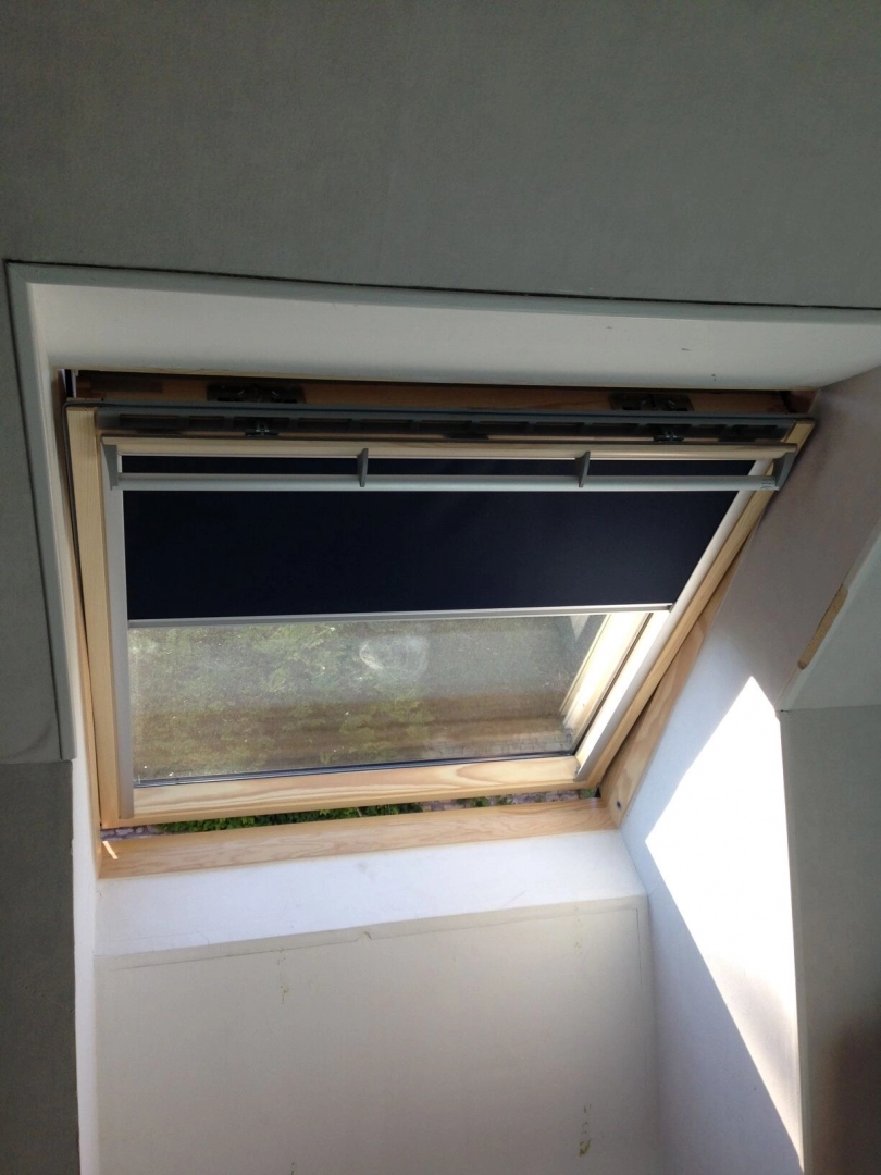 pose de fenêtres de toit Velux