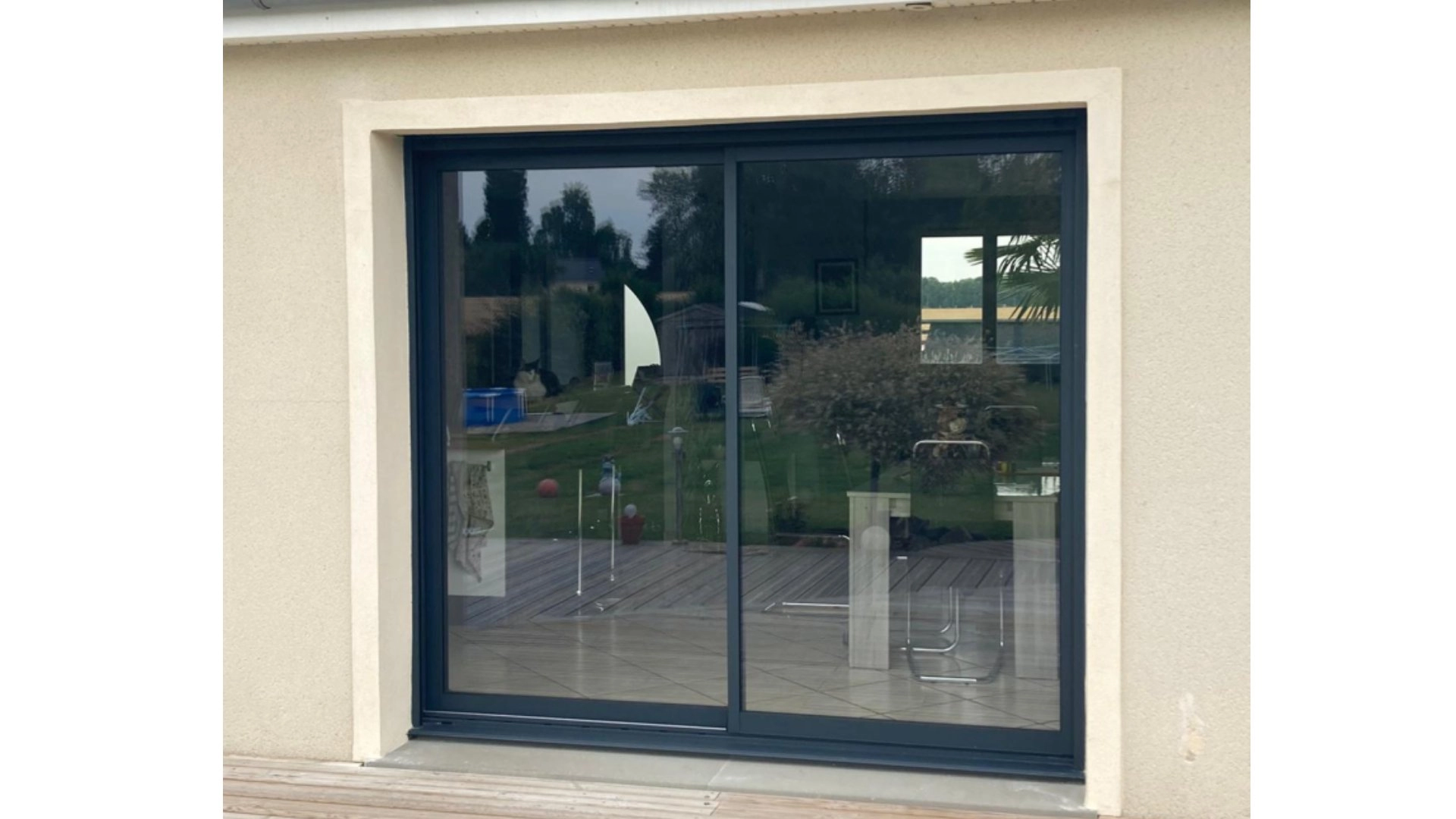 Fenêtre baie vitrée coulissante PVC
