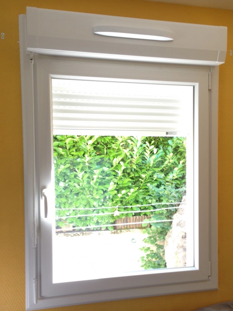 Installation de volets roulants