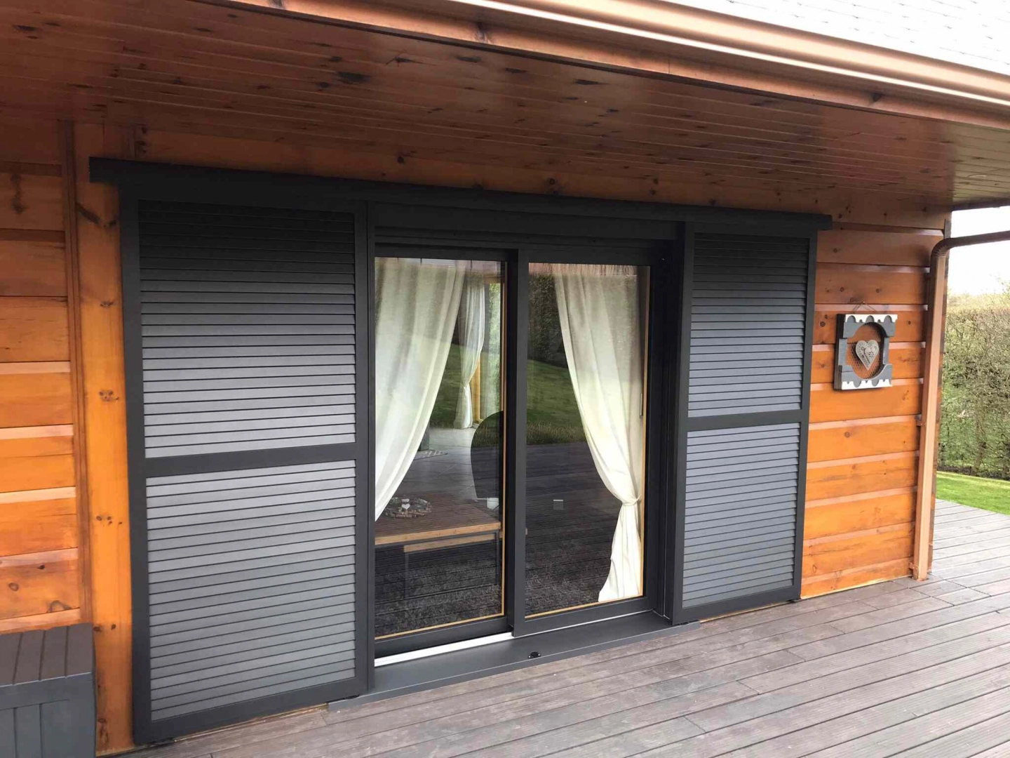 installation de volets coulissants
