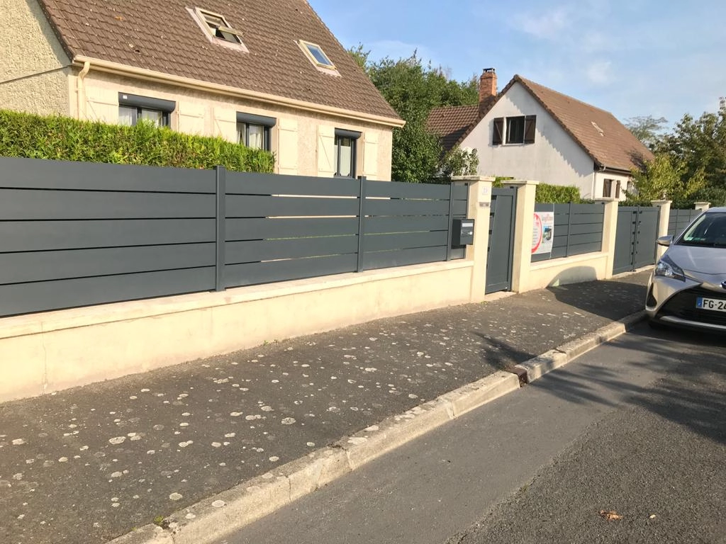 La clôture semi-ajourée