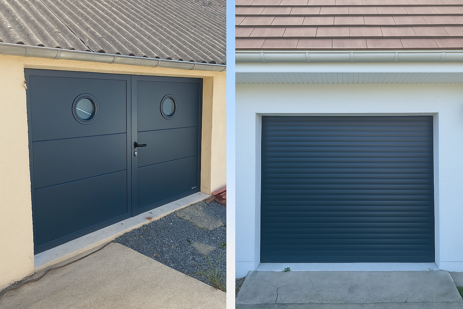 autres options de portes de garage en Normandie