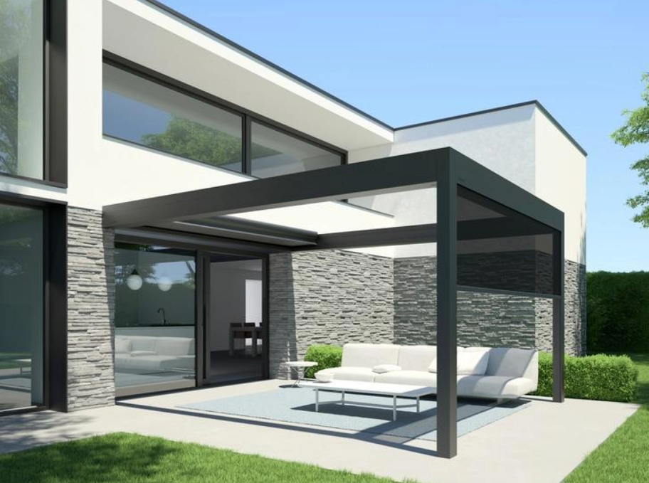 Pergola à lames orientables