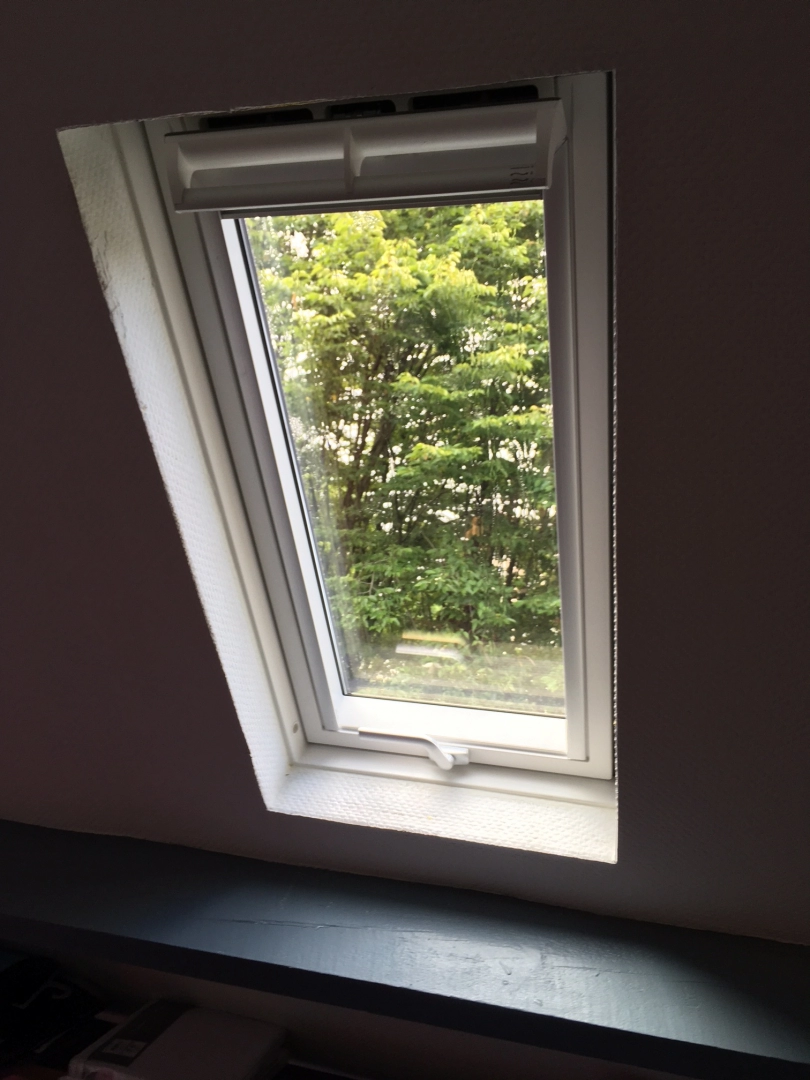 nos étapes d'installation de fenêtre de toit PVC