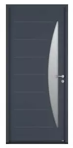 Porte d'entrée en Acier Hexagone-EVO 68 + à Caen, Honfleur, Saint-Lô - LogiKinov