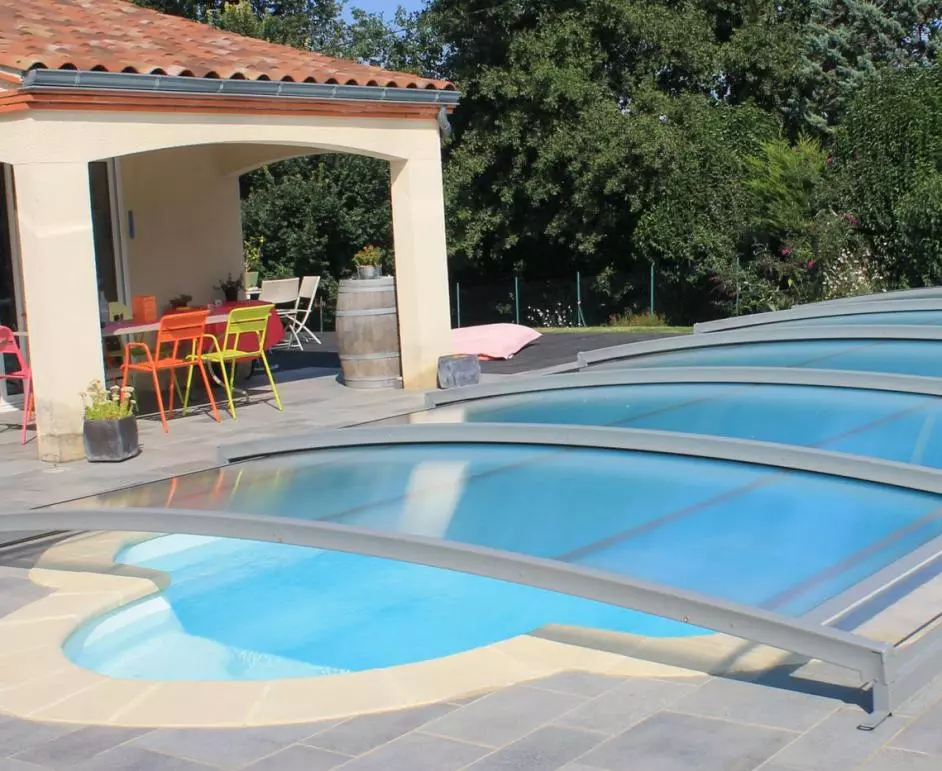 Abri de piscine en Normandie