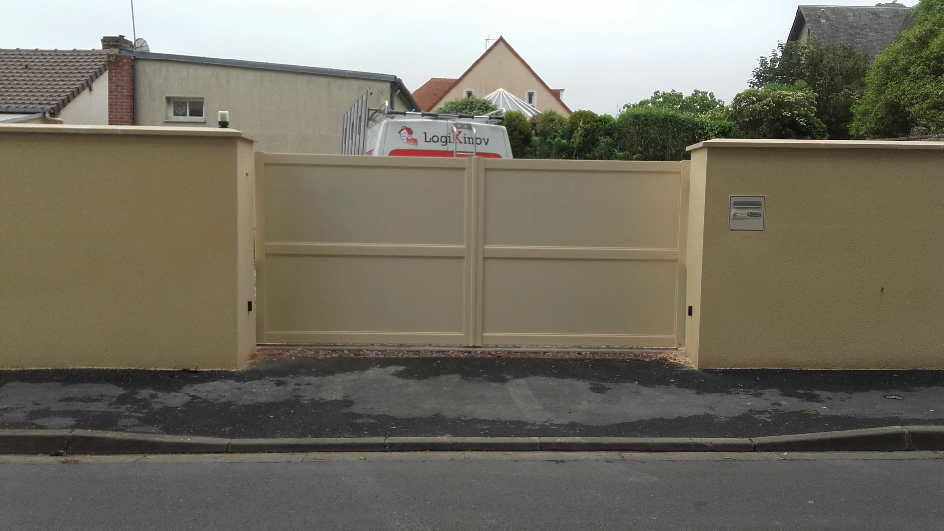 Volet coulissant PVC