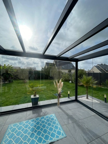 Image Pergola aluminium vitrée