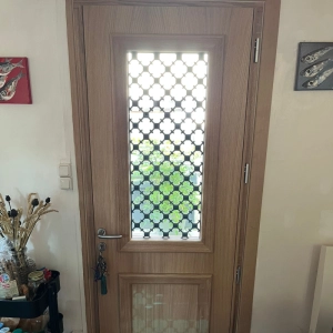 Installation d'une porte Bel'M en bois à Honfleur