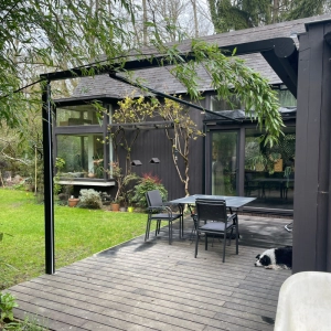 Installation d'une pergola près de Caen