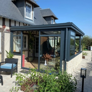 Construction d'une veranda dans l'Eure par Logikinov
