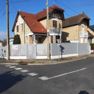 Installation d'une clôture à Cabourg 