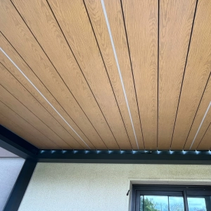 Lames ton bois pour pergola en Normandie