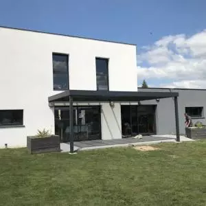 Création d'une nouvelle pergola à Caen dans le Calvados 