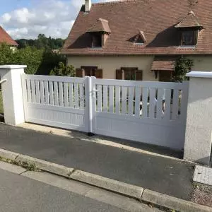 Rénovation d'un portail sans entretien en Normandie 