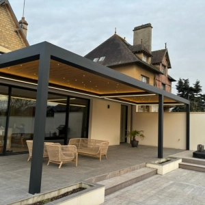 pergola en aluminium