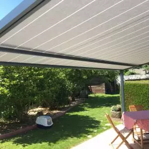 Pose d'une pergola en Normandie 