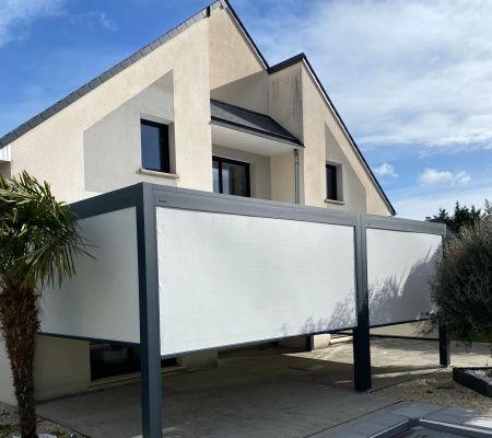 Installation d’une magnifique pergola près de Caen