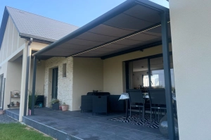 Installation d'une pergola près de Caen 