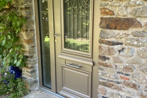 Installation d’une porte d’entrée Bel’m dans la manche ! 