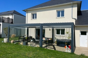 Extension d’une seconde pergola B150XL by brustor